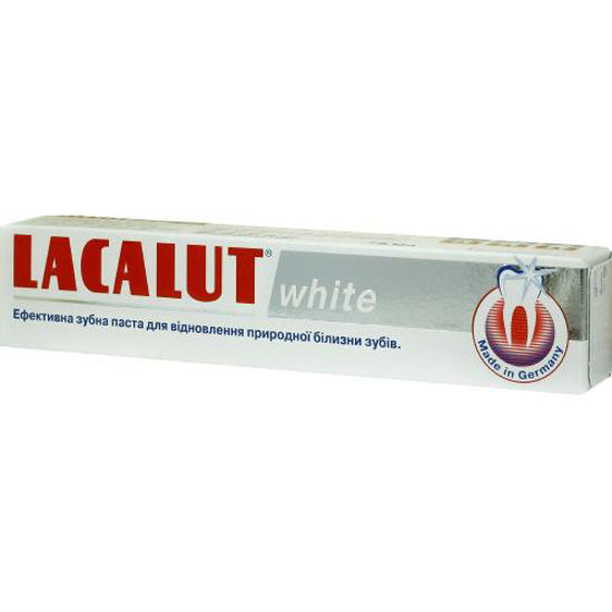 Лакалут вайт Lacalut зубная паста 75 мл